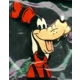 Goofy Brosche aus Palmholz handgeschnitzt und handbemalt