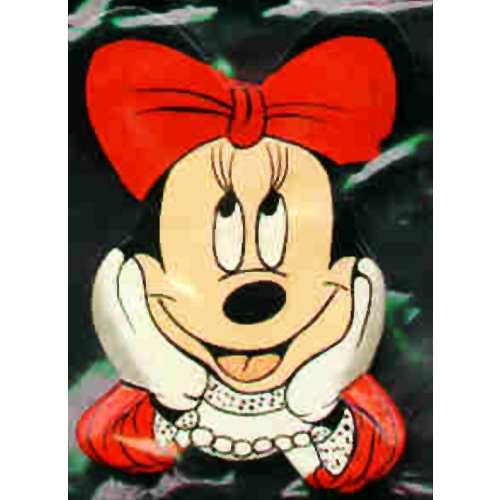 Edele Minnie Maus Brosche Handarbeit Kunsthandwerk