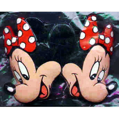 Haarspange Minnie Maus im 50er Jahre Stil handarbeit Kunsthandwerk