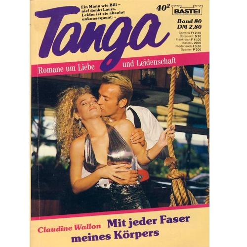 Liebesroman - Mit jeder Faser meines Krpers - Tanga Band 80