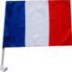 Autofahne Frankreich Frankreichfahne Autoflagge