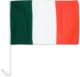 Autofahne Italien Autoflagge Italienfahne