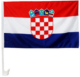 Autofahne Kroatien Kroatienfahne Autoflagge