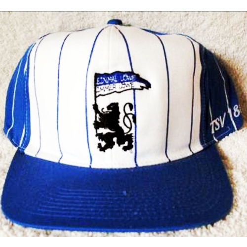 Fussball Cap TSV 1860 München Einmal Löwe immer Löwe - Universalgrösse, passend bis 60,5 cm Kopfumfang