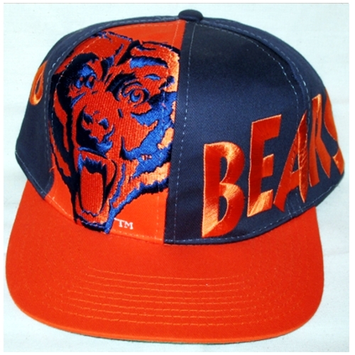 NFL Chicago Bears Vintage Snapback Football Cap - Allover One Serie