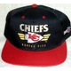 NFL Kansas City Chiefs Vintage Football Snapback Cap - black guard Serie