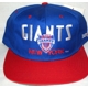 NFL New York Giants Vintage Snapback Football Cap - block logo